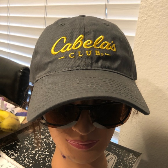 Cabela's Strapback Embroidered Baseball Hat Cap Green One Size Adjustable - Picture 8 of 11